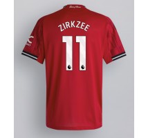 Manchester United Joshua Zirkzee #11 Koszulka Podstawowa 2025-26 Krótki Rękaw